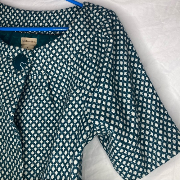 Anthropologie Elevenses wool cropped jacket - Picture 4 of 5